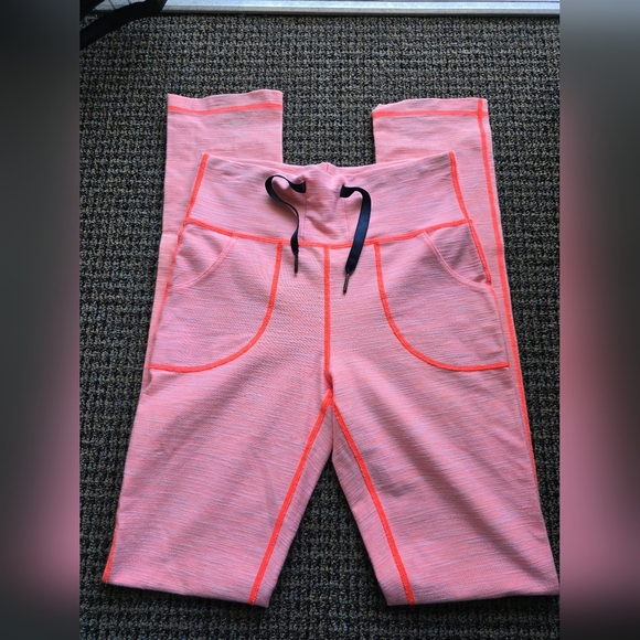 Lululemon Athletica Neon Pink Joggers - Picture 4 of 9